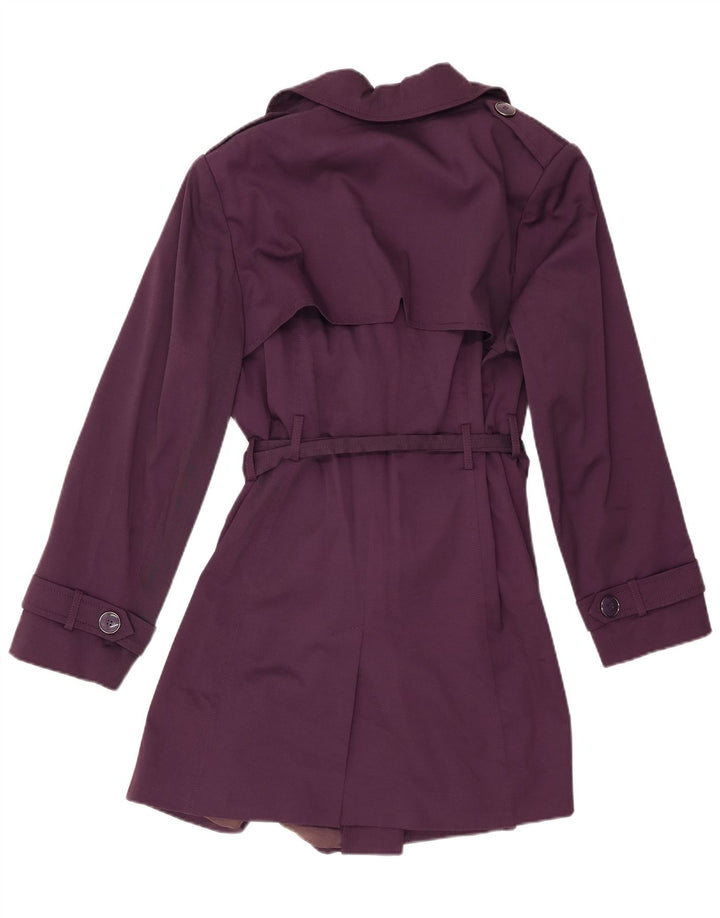Marks & Spencer Gabardina Autograph para mujer UK 40 XL Poliéster morado