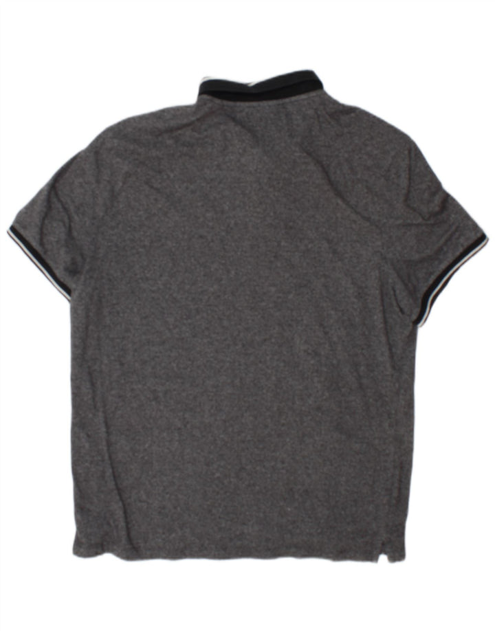 Michael Kors Polo para hombre grande gris moteado