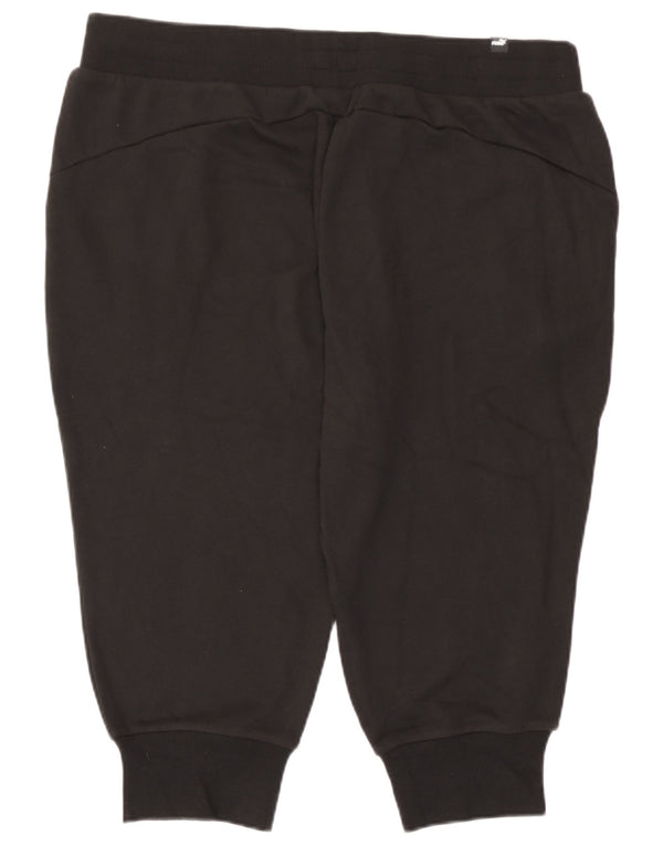 Puma Pantalones cortos deportivos para mujer UK 18 XL Algodón negro