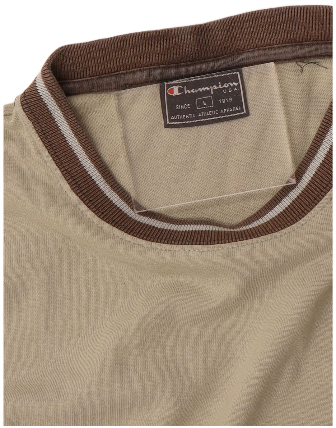 CHAMPION Camiseta para hombre Top Grande Gris