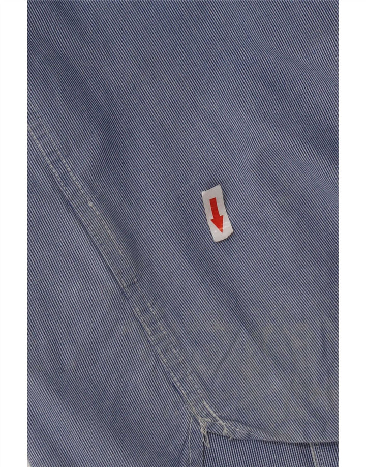 Camisa Superdry Hombre De Algodón A Rayas Azul Medio