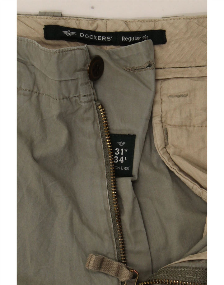 Dockers Pantalones Cargo De Corte Regular Para Hombre W31 L34 Caqui