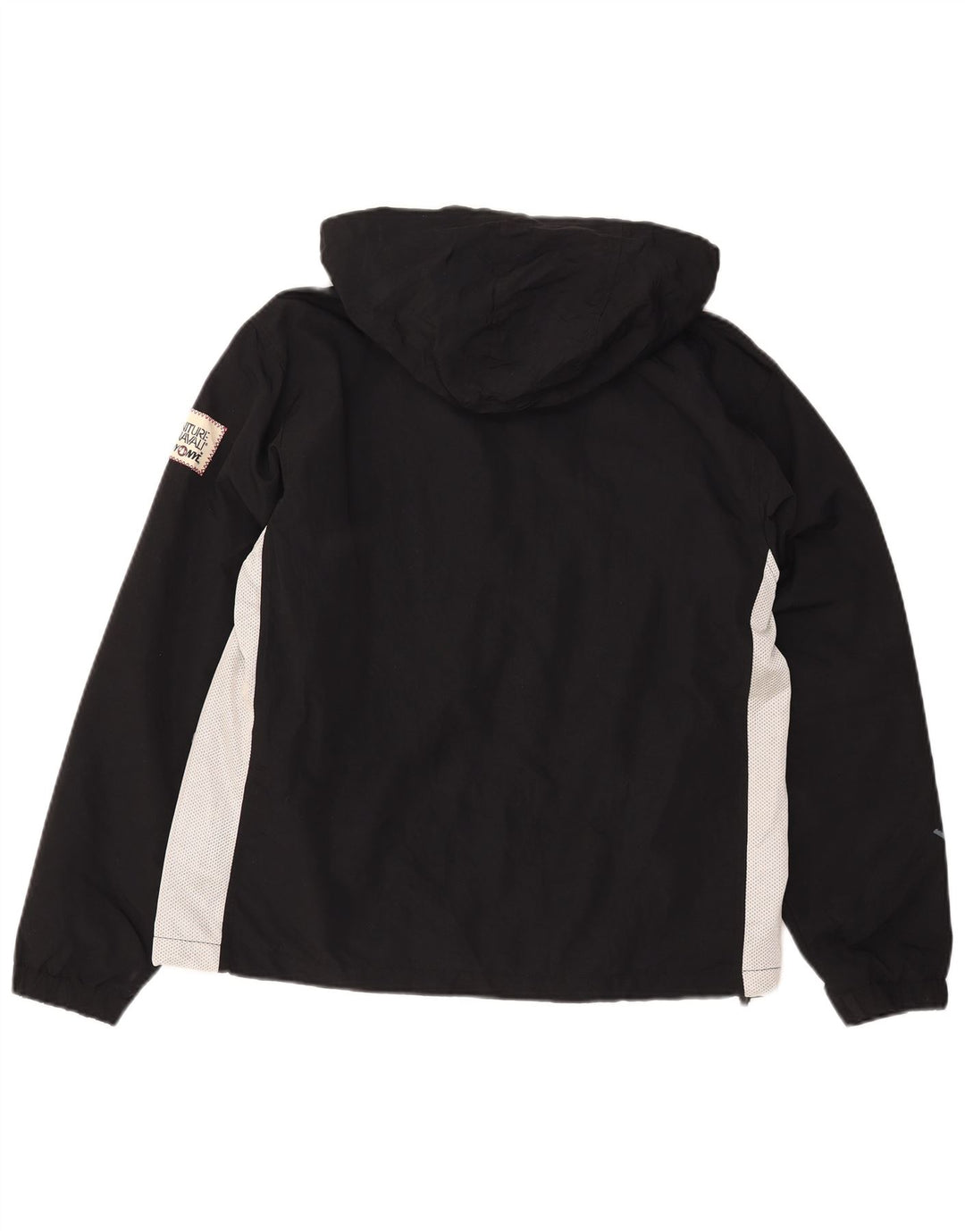 Murphy & Nye Chaqueta impermeable estampada holgada para hombre UK 36 Small Black