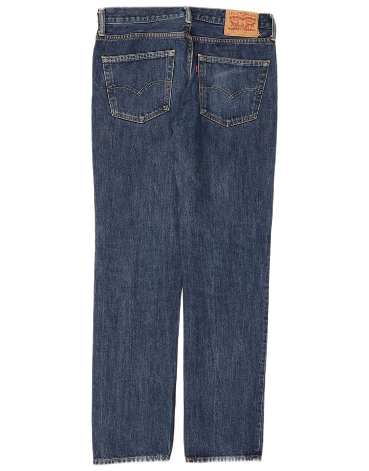 LEVI'S Jeans ajustados desgastados 511 para hombre W32 L29 Algodón azul