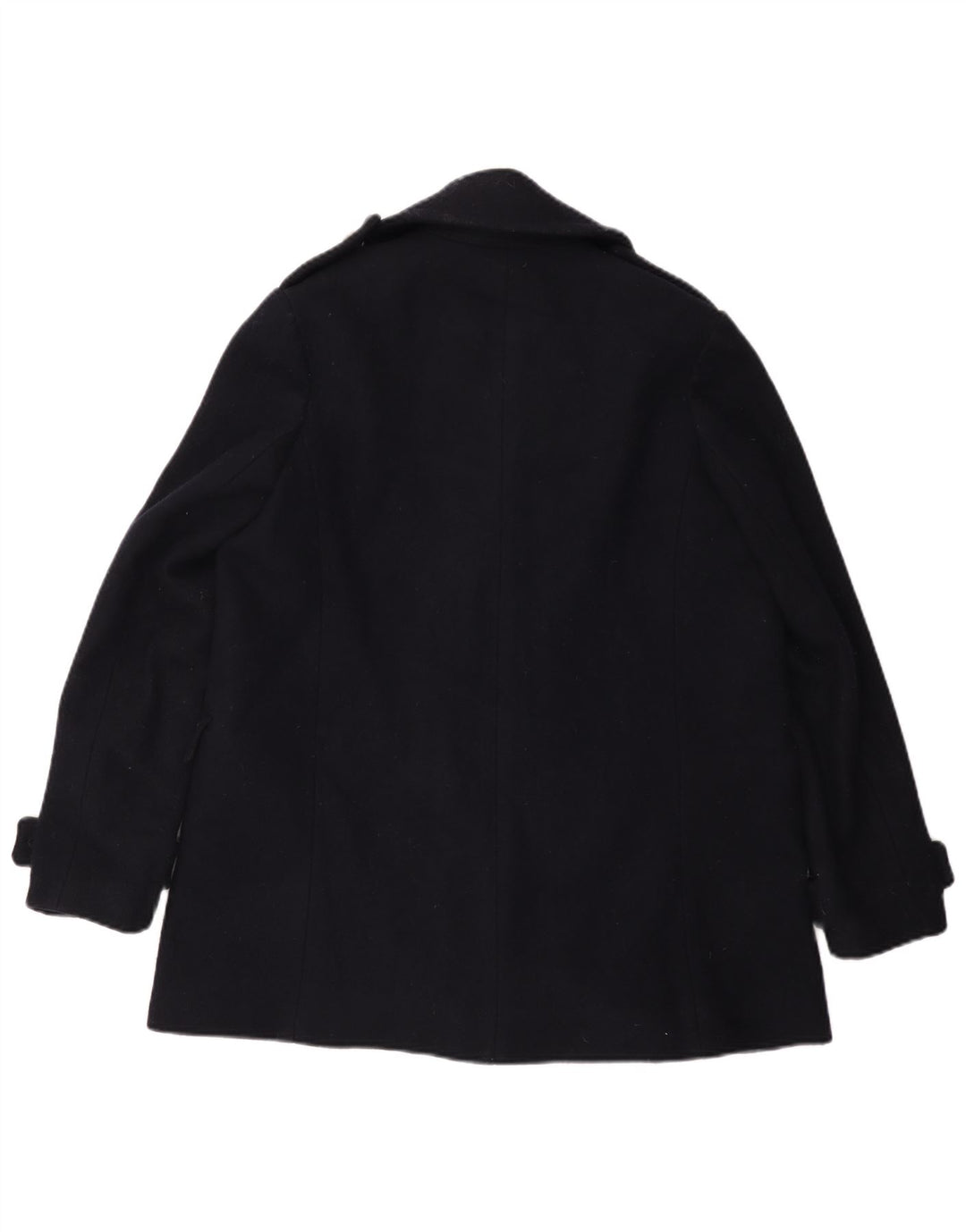 Superdry Chaquetón para hombre UK 40 Large Lana azul marino