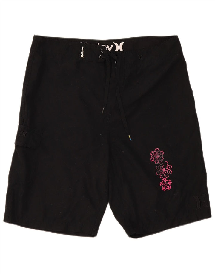 Hurley Bañador Corto Hombre Poliéster Negro Mediano