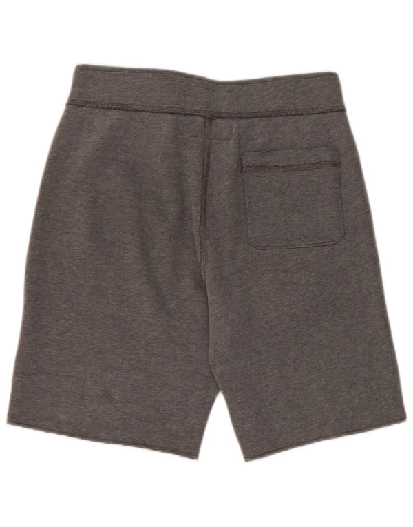 Pantalones cortos deportivos Hollister Graphic para hombre XS Algodón gris