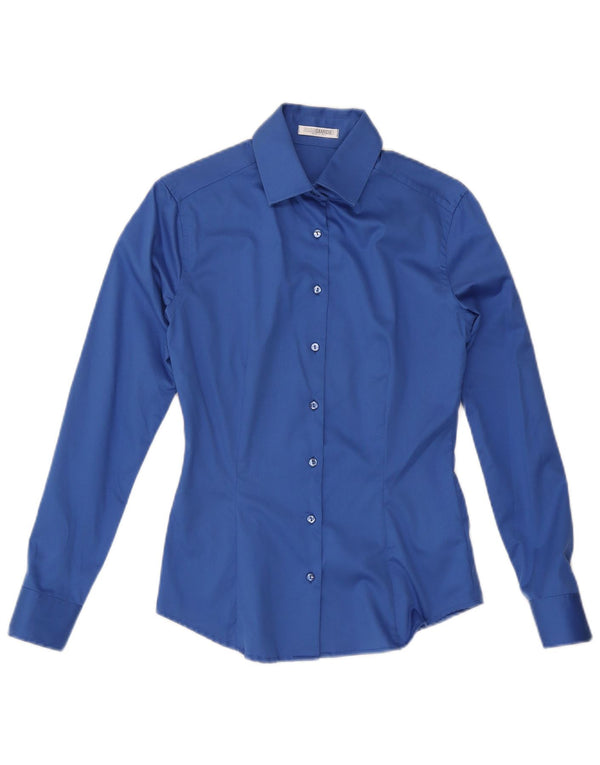 Naracamicie Camisa para mujer Reino Unido 42 Algodón azul medio