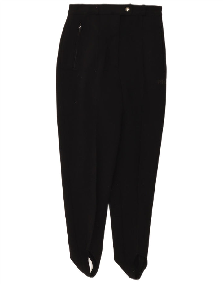 Pantalón Fila Mujer Estribo IT 42 Medium W26 L28 Poliamida Negra