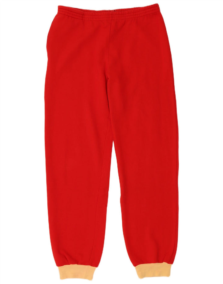 Vintage Hombres Chándal Completo EU 48 Medio Rojo Colorblock Algodón