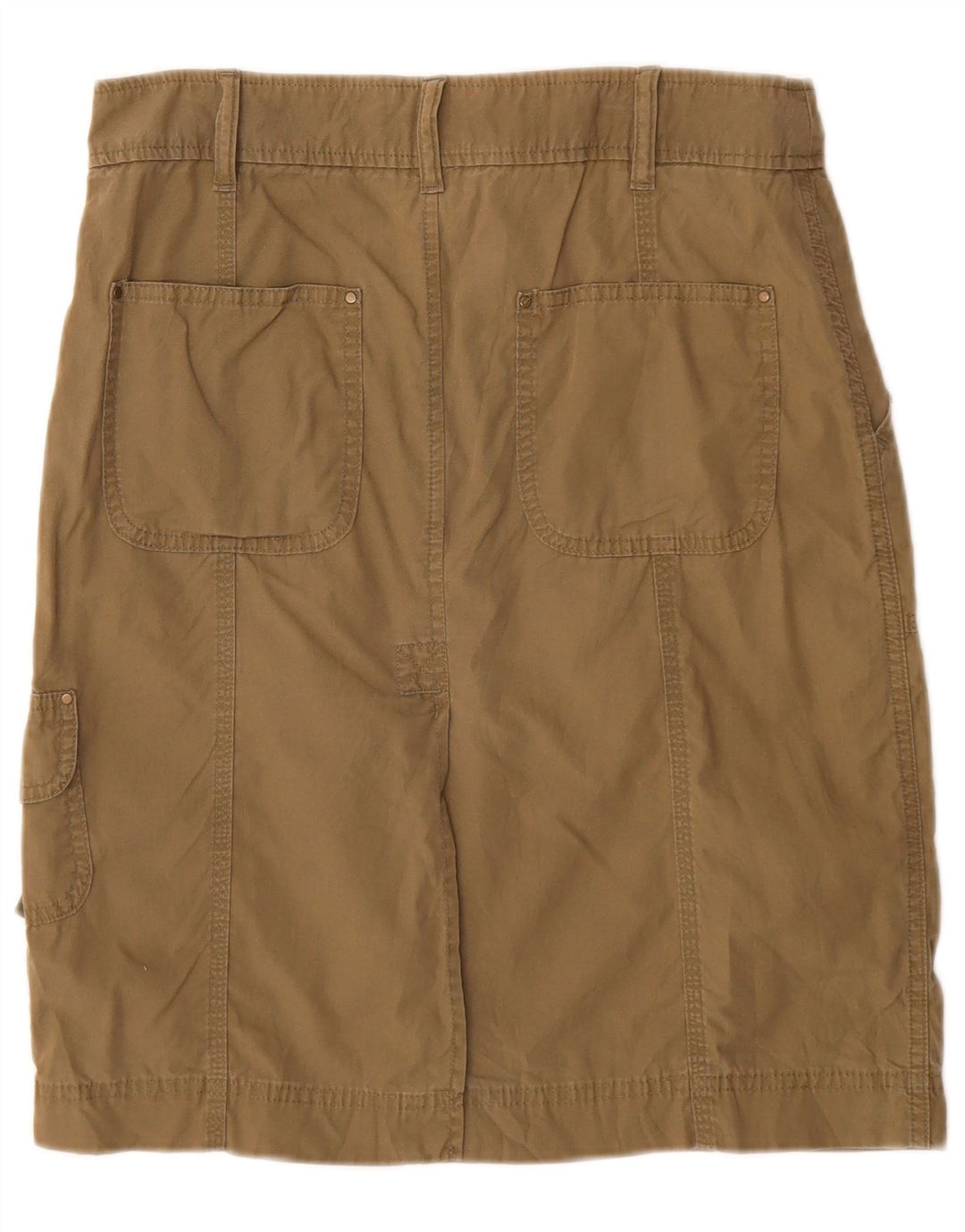 Marks & Spencer Falda cargo para mujer UK 10 Small W28 Algodón beige