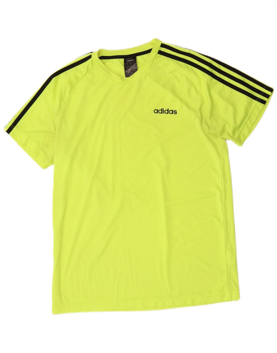 Camiseta ADIDAS Climalite para hombre Top Poliéster verde medio