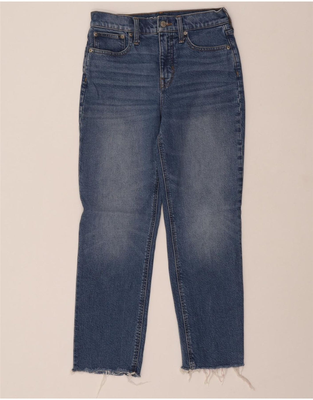 J. CREW Womens Straight Jeans W26 L26 Blue Cotton Vintage J. Crew and Second-Hand J. Crew from Messina Hembry 