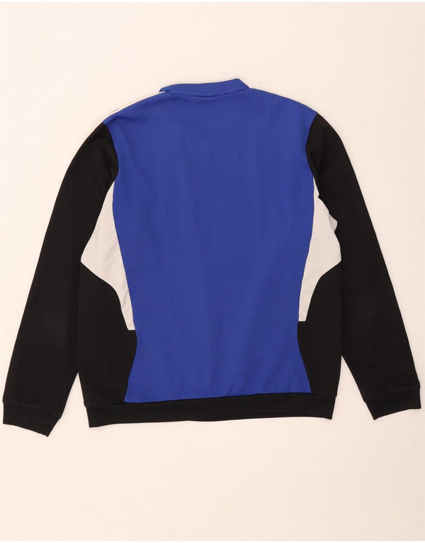 Adidas Mens Climawarm Sudadera Jumper UK 44/46 Grande Azul Colorblock