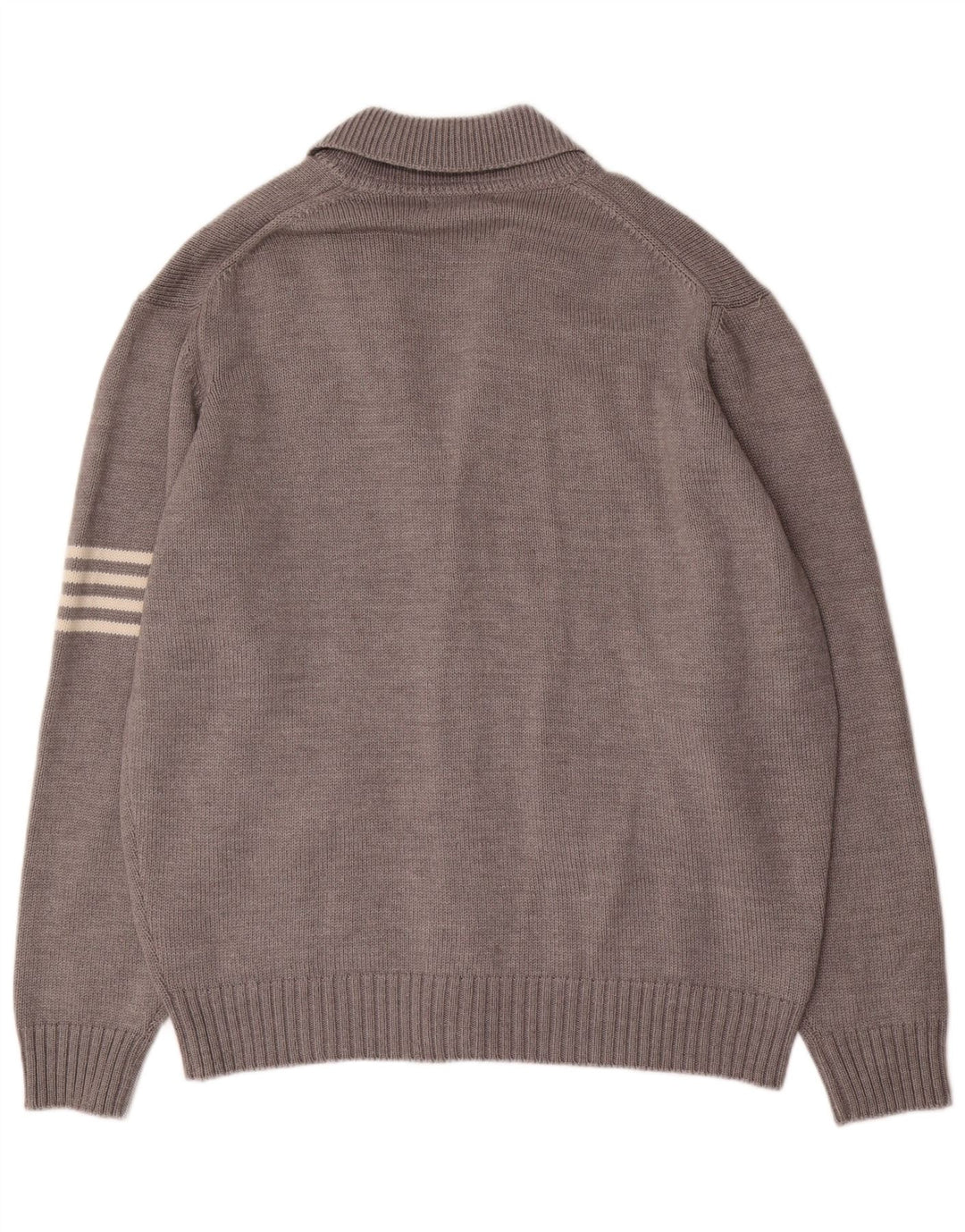 Conte of Florence - Cárdigan para hombre (3XL, lana gris)