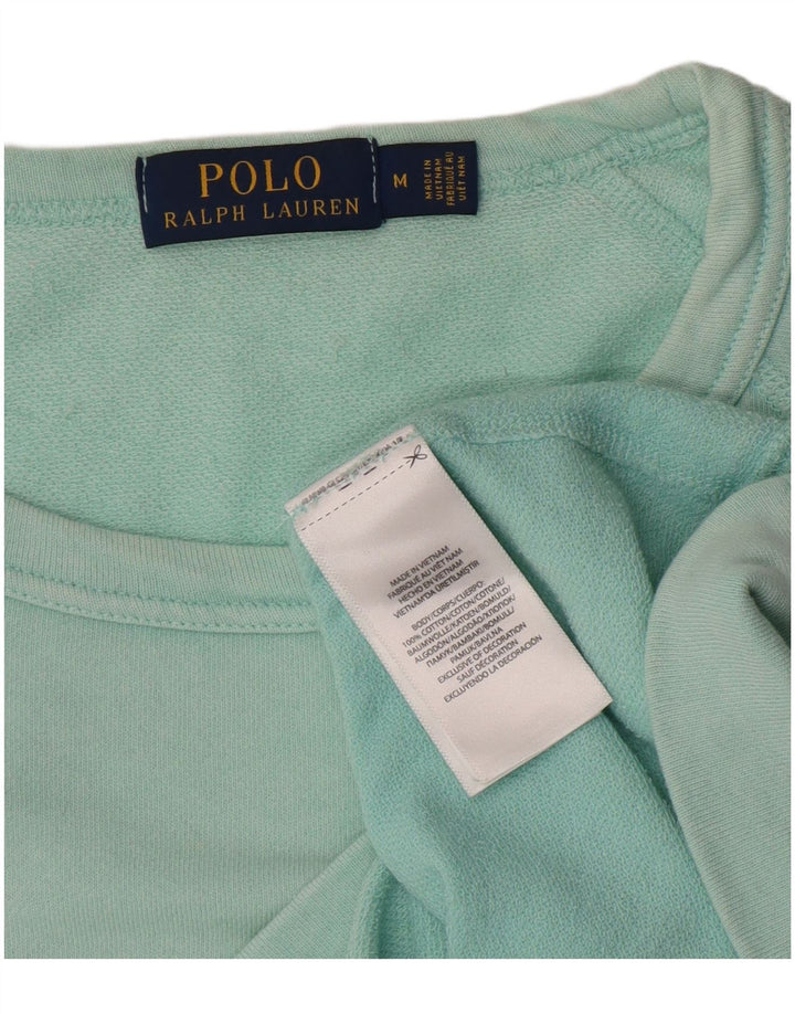 Polo Ralph Lauren Hombre Top Manga Larga Algodón Turquesa Medio