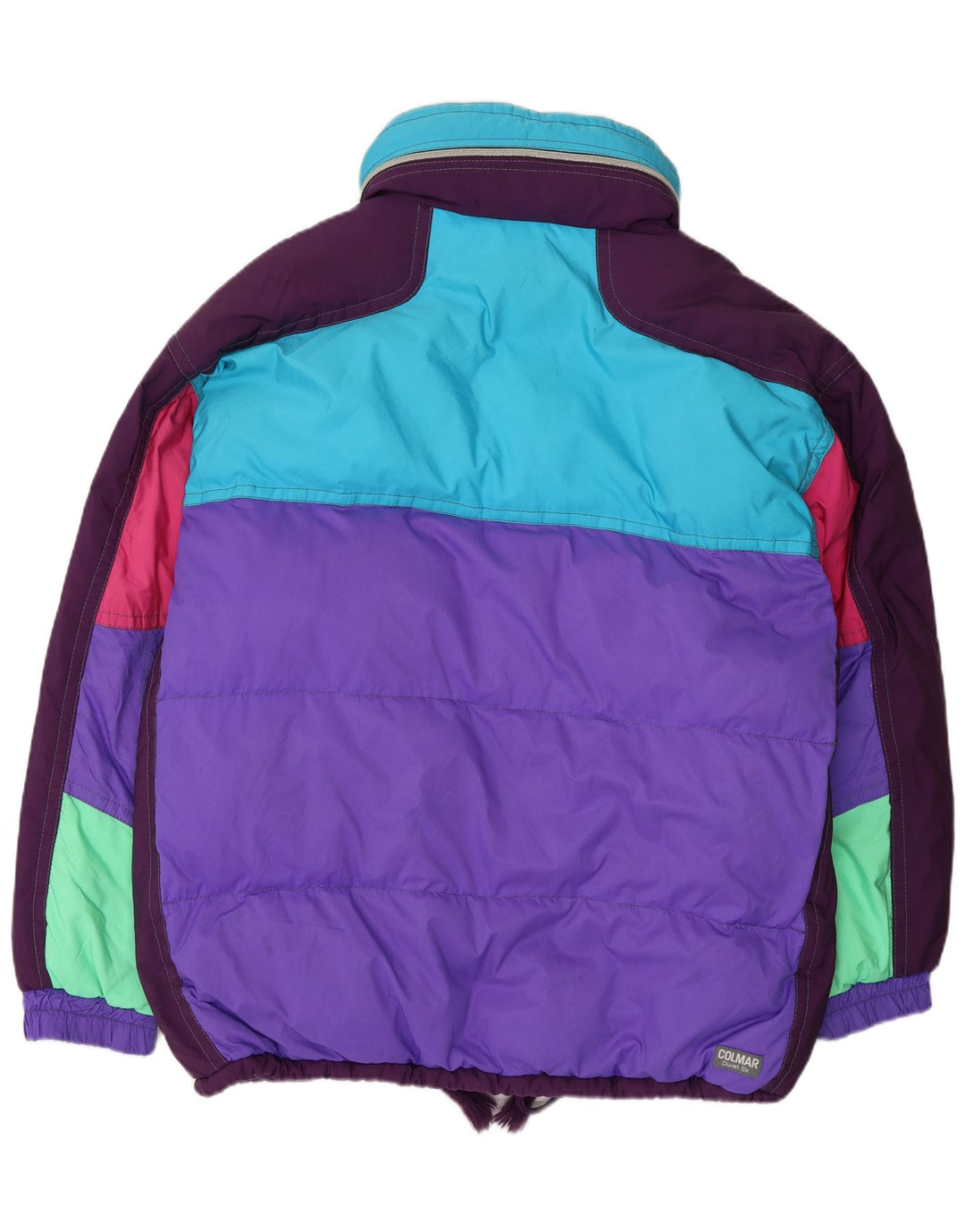 COLMAR Chaqueta de esquí para hombre EU 52 Large Púrpura Colorblock
