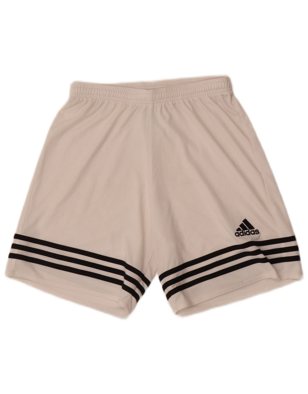 Adidas Mens Climalite Sport Shorts Pequeño Blanco Poliéster