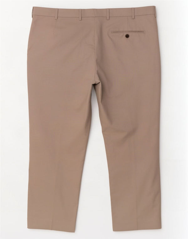 Marks & Spencer Pantalones chinos cortos rectos de corte entallado para hombre W40 L25 Gris
