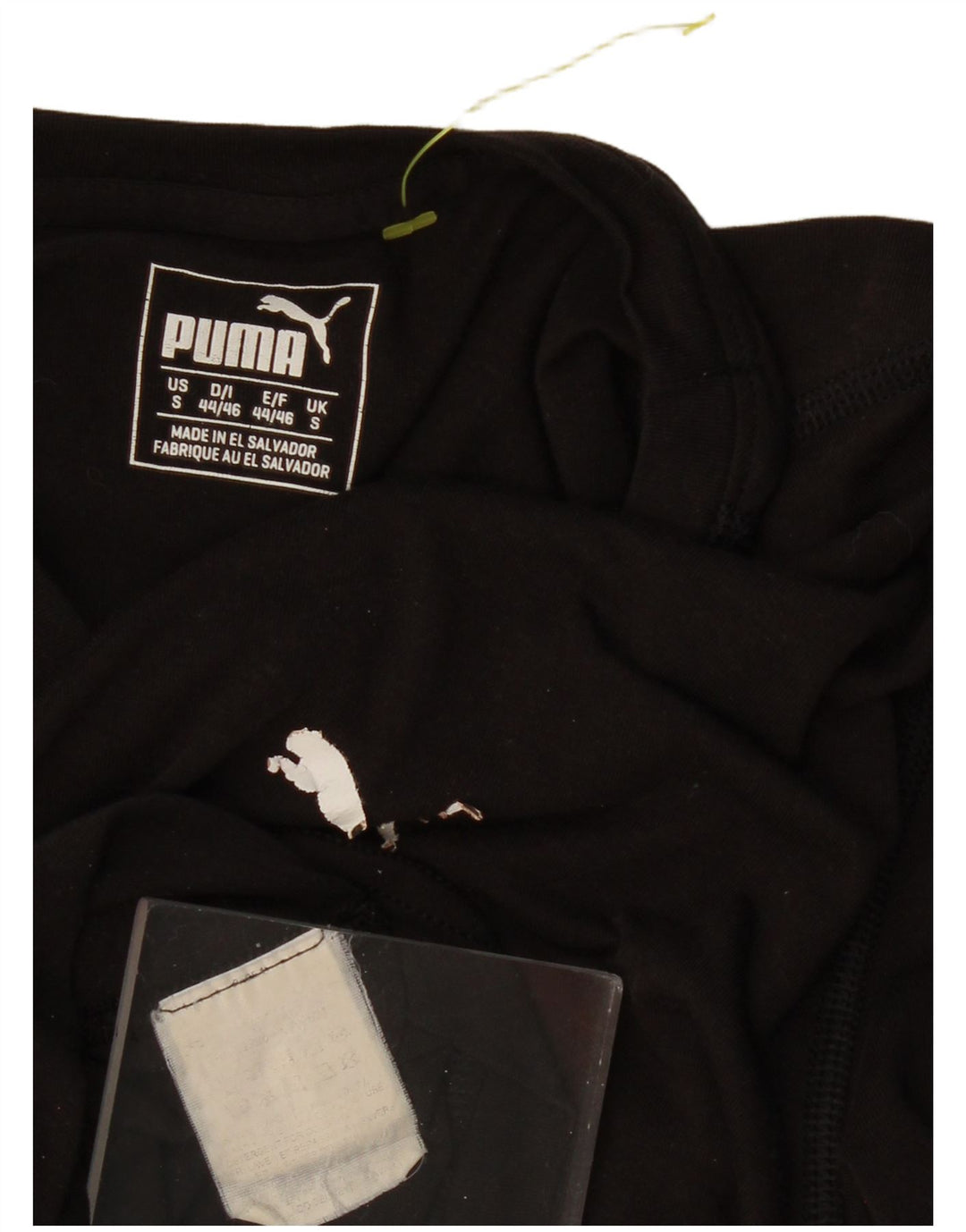 Puma - Camiseta gráfica para hombre, talla pequeña, color negro