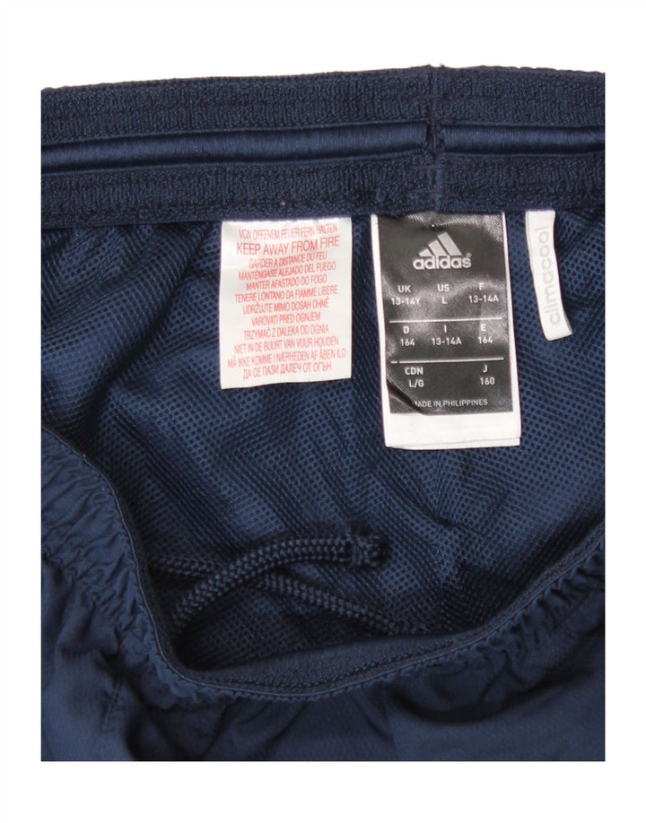 Adidas Pantalón Chándal Climacool Niño 13-14 Años Azul Marino Poliéster