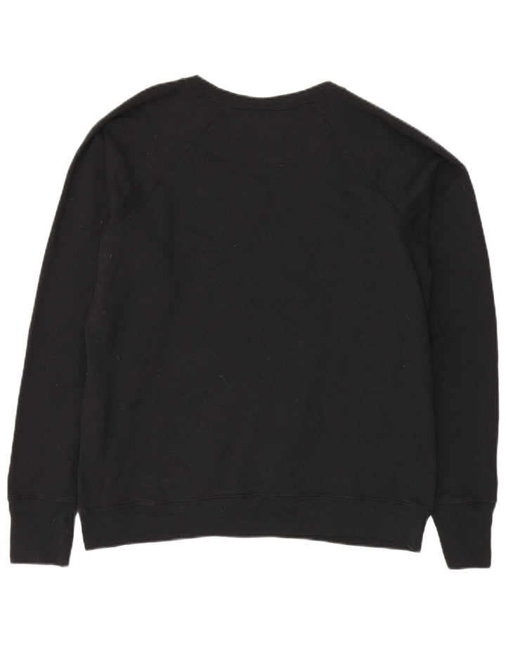 CHAMPION Sudadera con gráfico extragrande para mujer UK 18 XL Negro