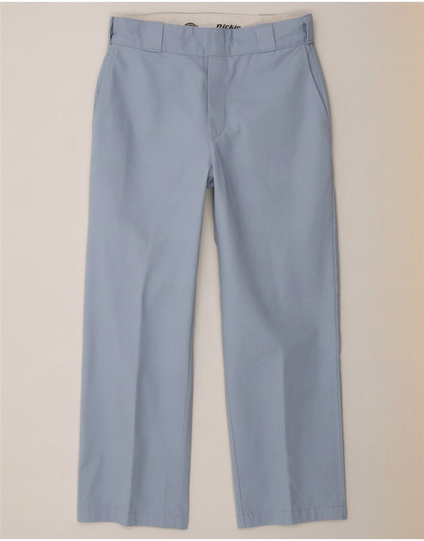 Pantalón chino recto Dickies Mujer W26 L25 Poliéster azul