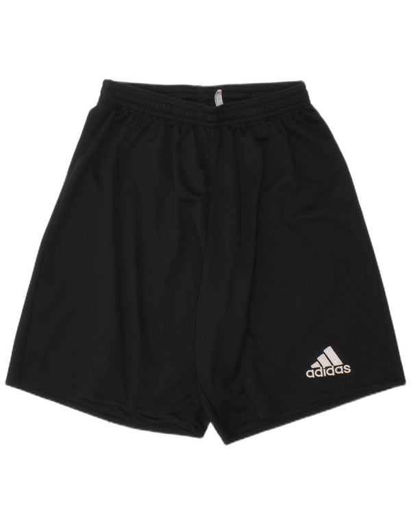 ADIDAS Pantalones cortos deportivos Climalite para niños 7-8 años XS Negro Poliéster