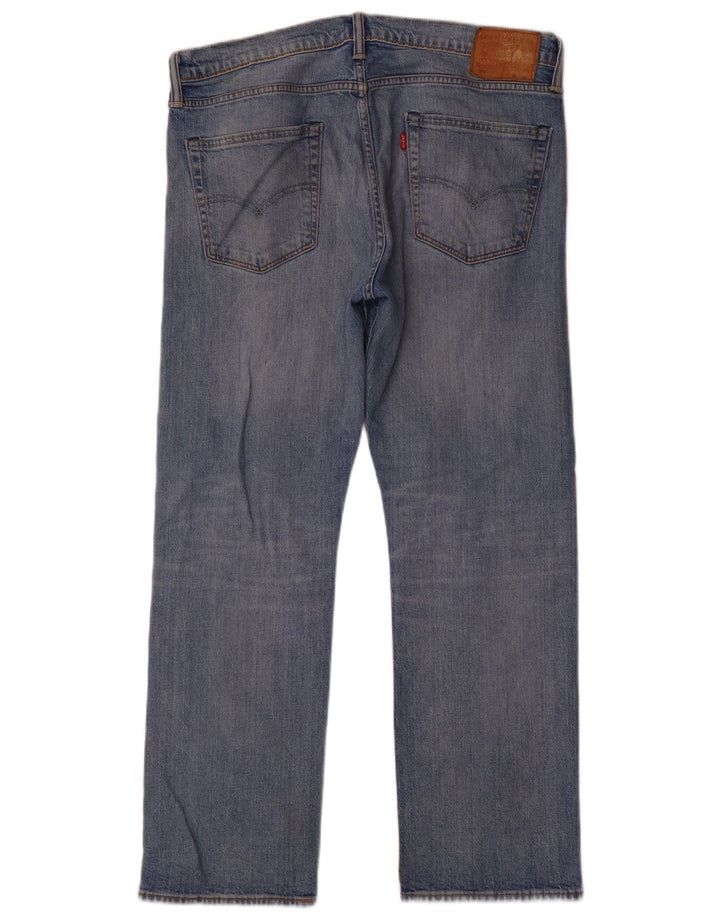 Levi's Hombre 504 Vaqueros Rectos W36 L30 Algodón Azul