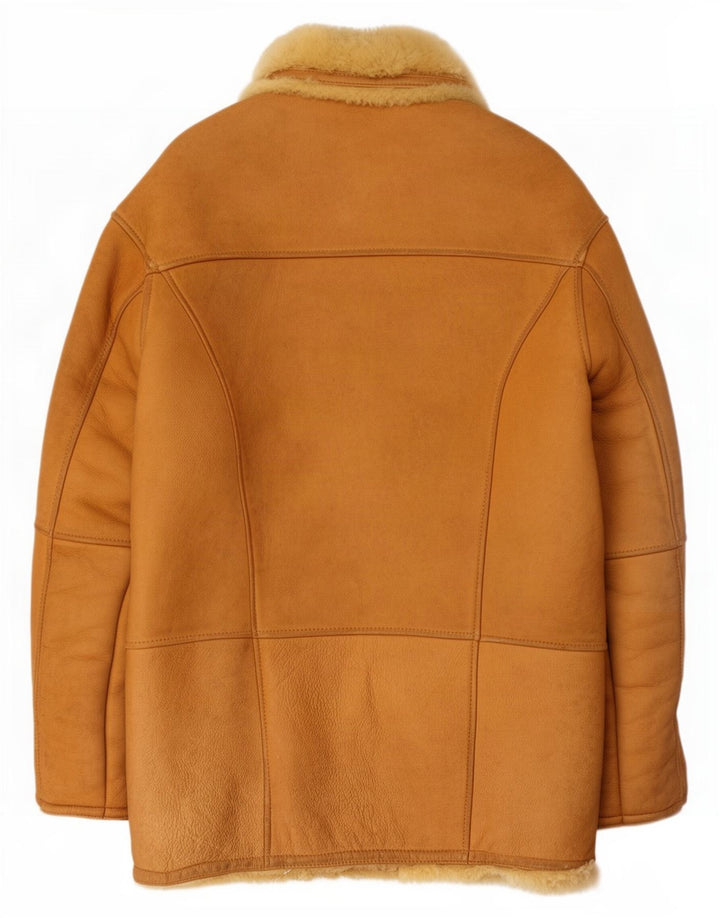 Ponte Vecchio Chaqueta de piel de oveja para hombre IT 54 2XL Marrón