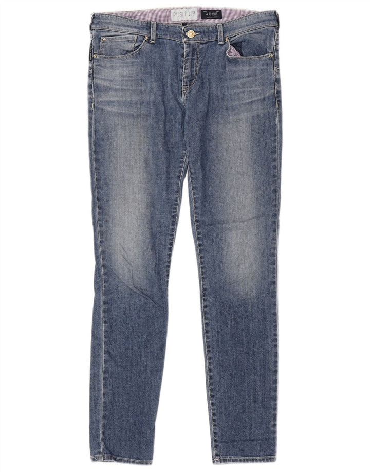 ARMANI Vaqueros Skinny Mujer W30 L30 Algodón Azul