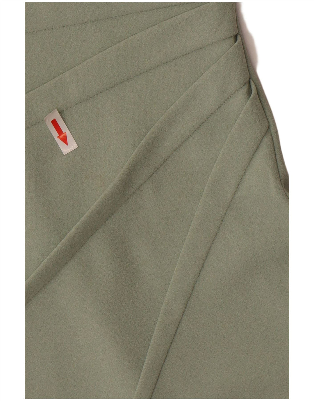 Calvin Klein Vestido ajustado sin mangas para mujer UK 12 Poliéster verde medio