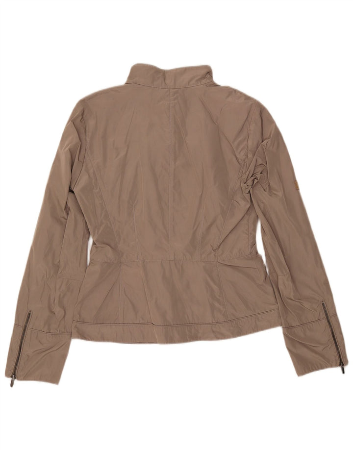Cerruti 1881 Chaqueta Bomber Mujer IT 44 Poliéster Beige Medio