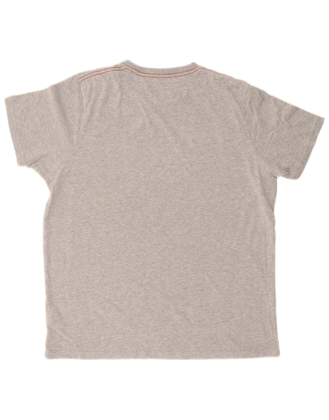 WEIRD FISH Camiseta gráfica para hombre Top grande de algodón gris