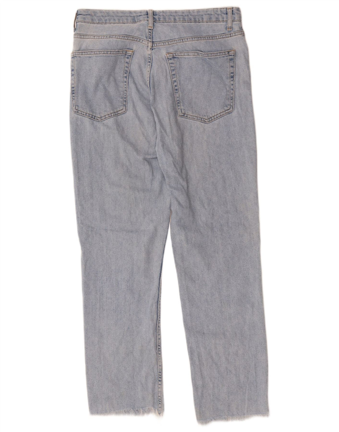 Vaqueros Rectos Mujer Topshop W32 L27 Algodón Azul