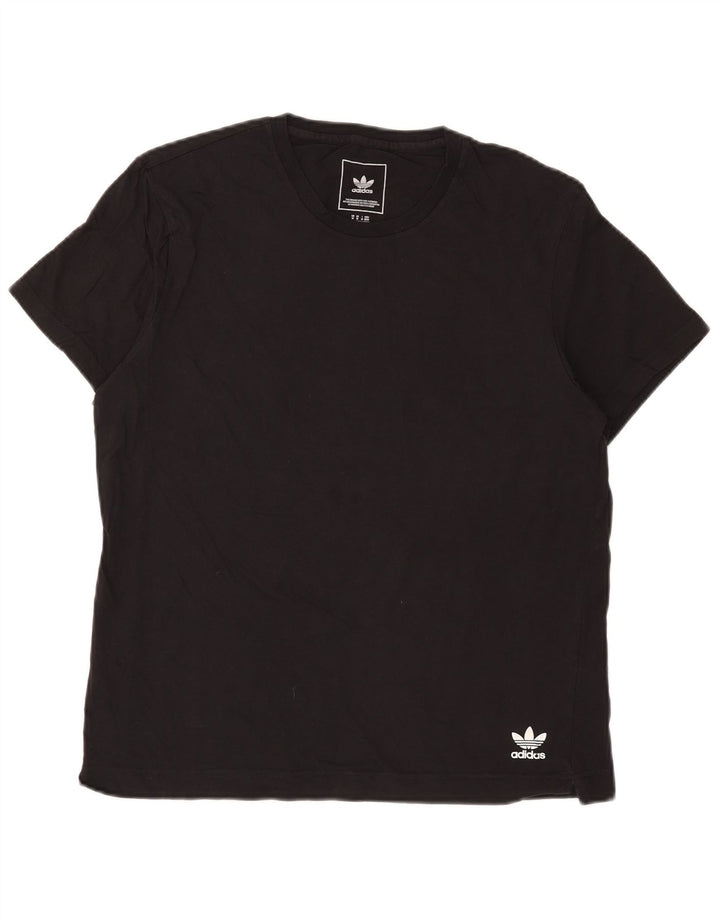 Camiseta Adidas Hombre Top Medium Negro Algodón