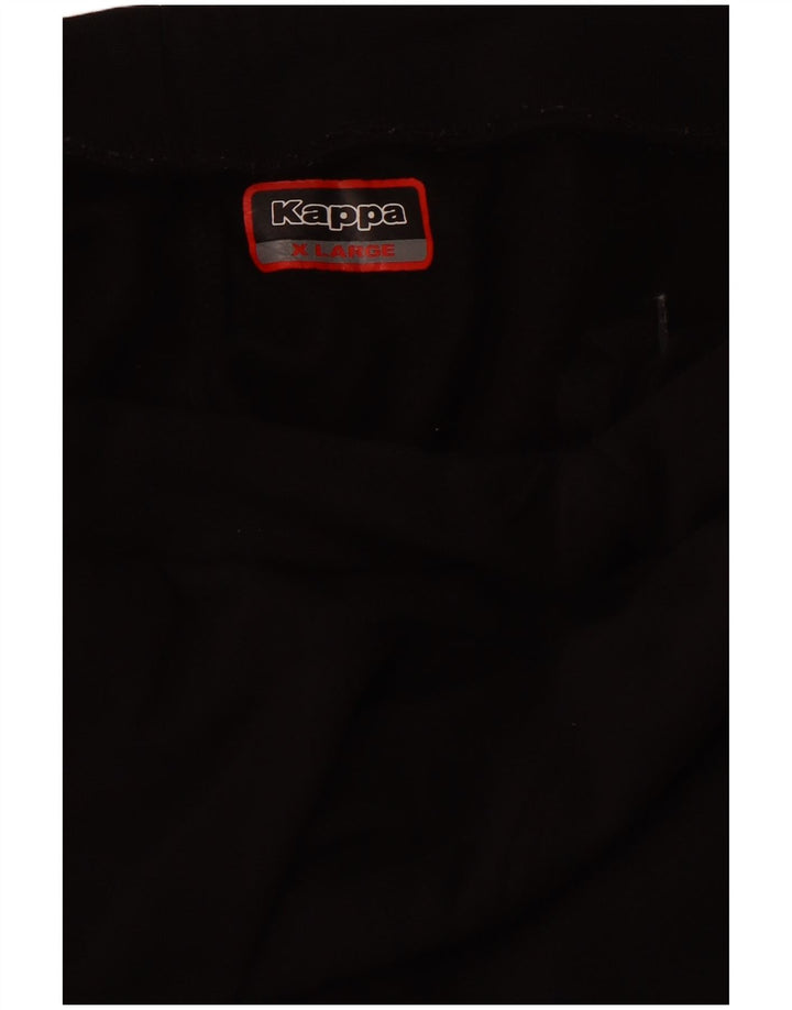KAPPA Pantalones de Chándal para Mujer Joggers ES 40 XL Negro