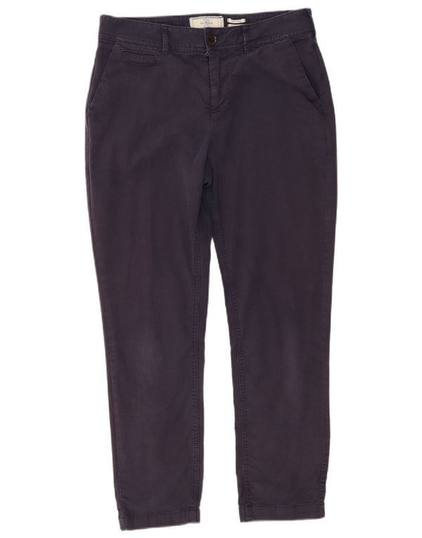 Pantalones chinos rectos Devon para mujer de Fat Face UK 10 Small W30 L26 Azul marino