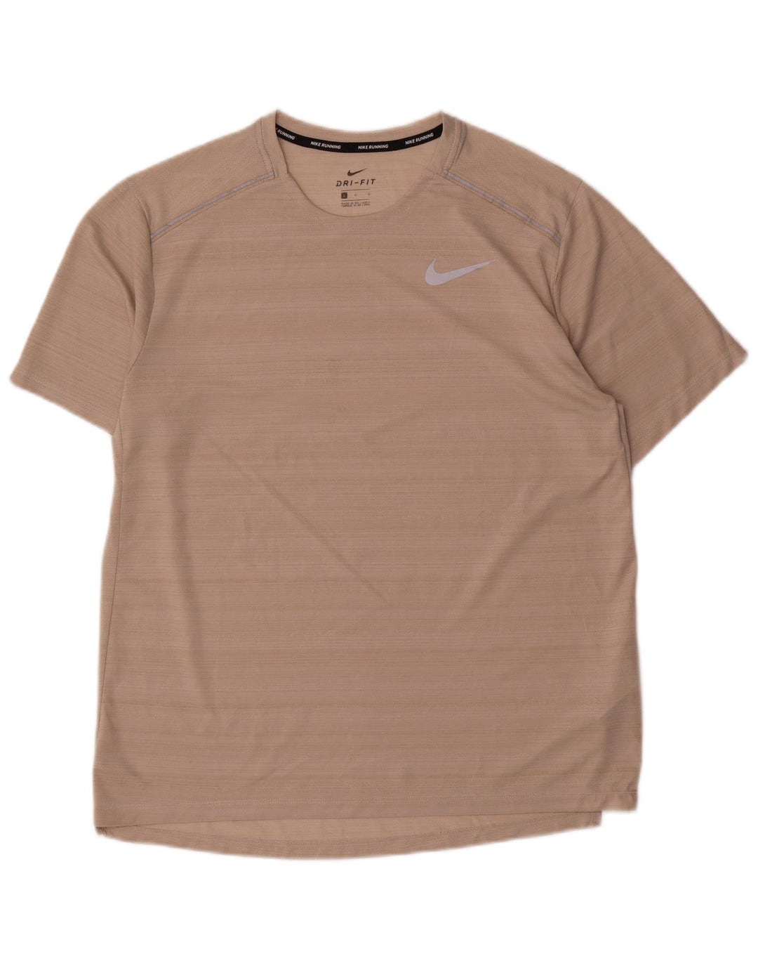 Camiseta Nike Dri Fit para hombre Top grande de poliéster con rayas rosadas