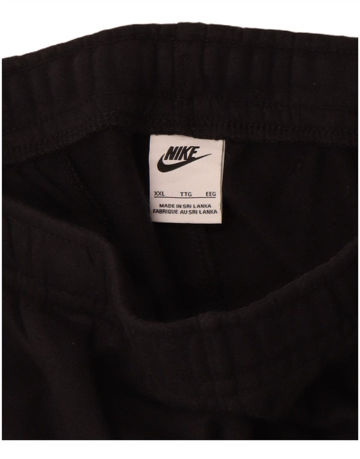 Nike - Pantalón de chándal para hombre, talla 2XL, algodón negro