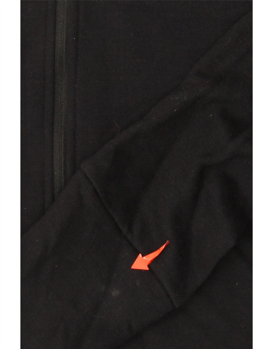 NIKE Sudadera con capucha y cremallera extragrande Dri Fit para mujer UK 10 Small Black