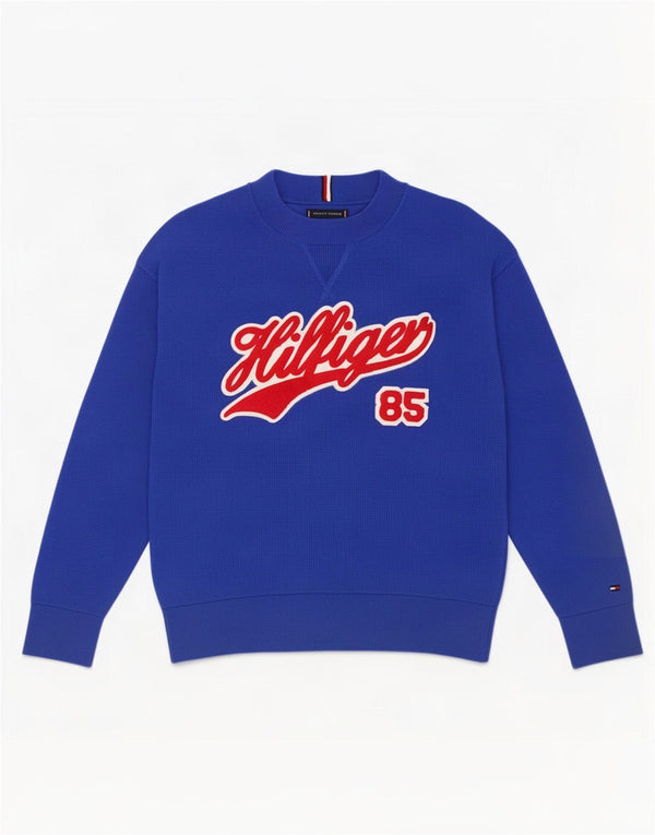 Tommy Hilfiger Sudadera con gráfico para niños 11-12 años Algodón Azul