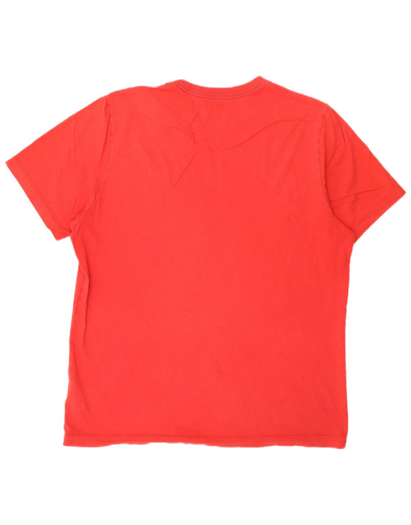 Nike - Camiseta para hombre, talla grande, color rojo, algodón