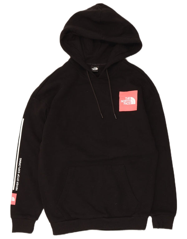 The North Face Jersey con capucha gráfica para mujer UK 10 Small Black Cotton