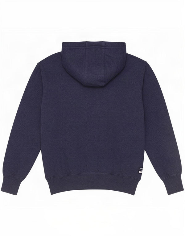 Superdry Jersey con capucha gráfica para hombre 2XL Algodón azul marino