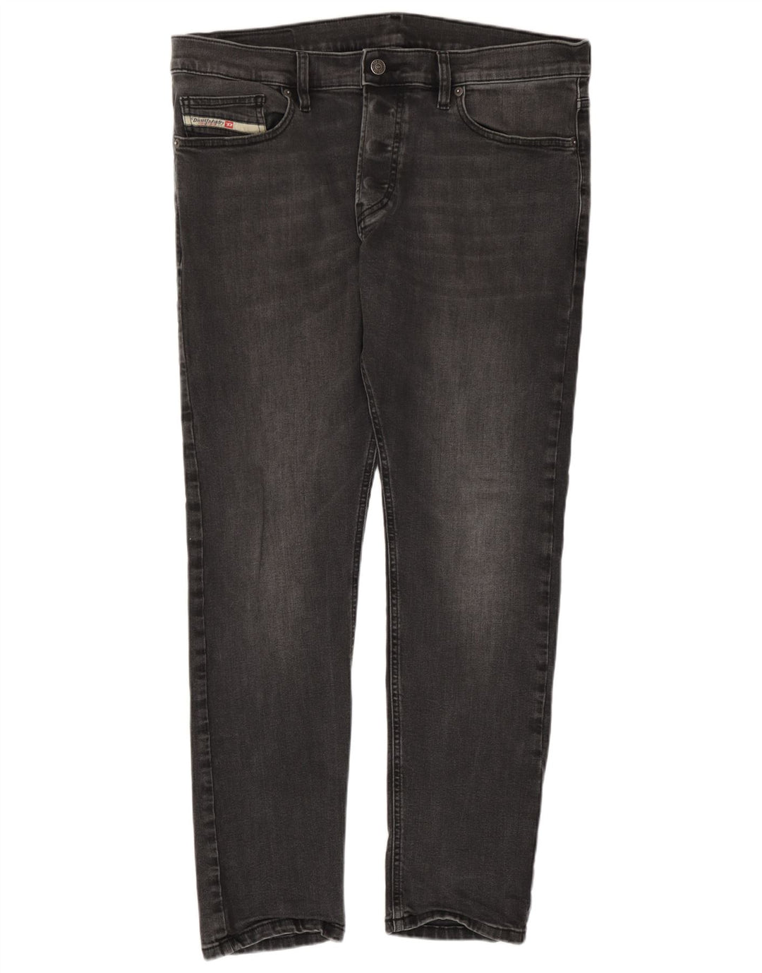 Diesel Vaqueros ajustados para hombre W34 L30 Algodón gris
