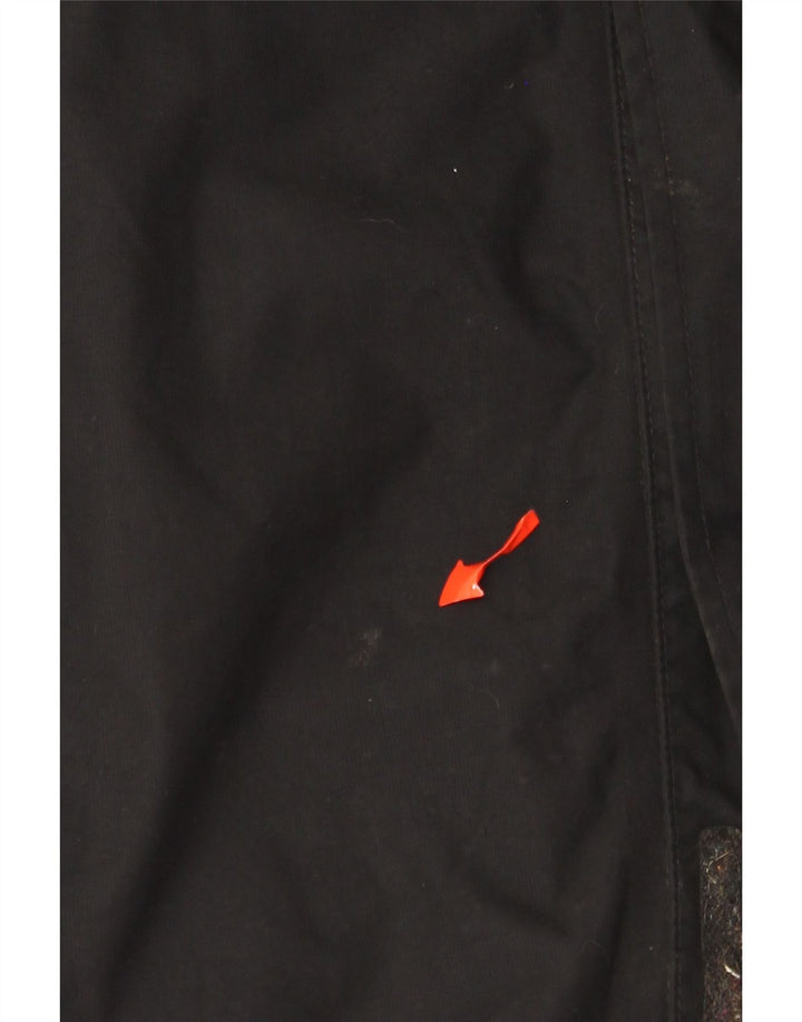 Berghaus Chaqueta impermeable con capucha extragrande para mujer UK 10 Small Nylon negro