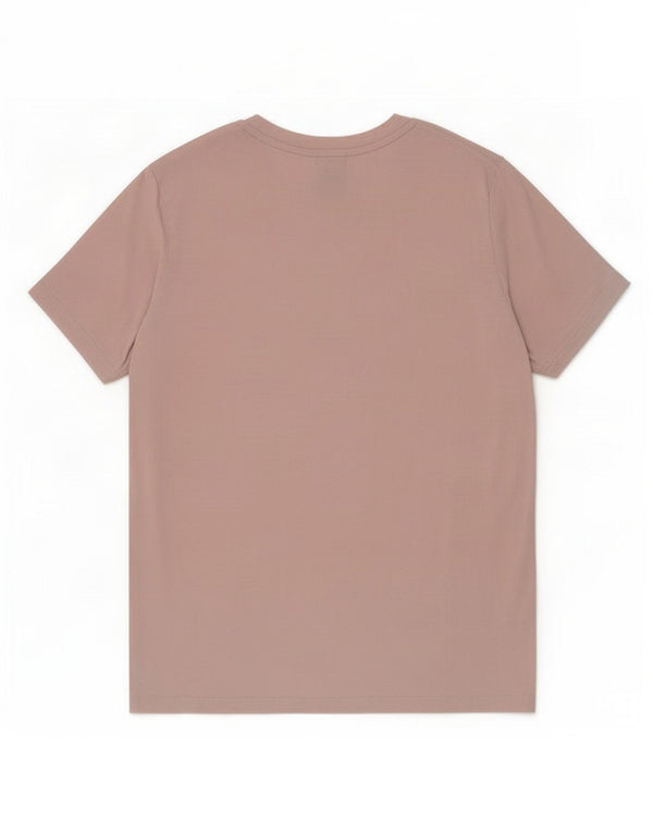 Champion Mens T-Shirt Top Medium Pink Cotton