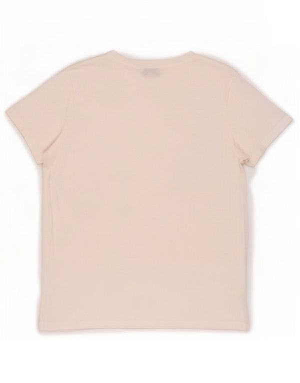 Tommy Hilfiger Camiseta para Mujer Top UK 40 Grande Algodón Blanco