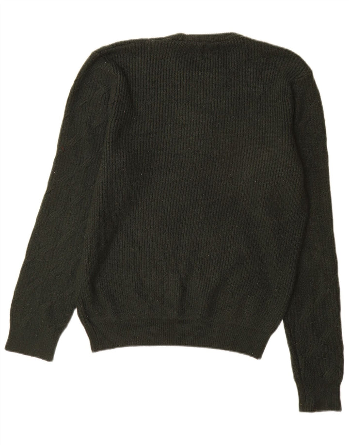Marks & Spencer Jersey De Cuello Redondo Para Hombre Poliamida Verde Medio